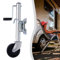 2PCS Automatik StüTzrad 1200 Lb Schwerlast StüTzrad Trailer Bugrad FüR Pkw AnhäNger,Wohnwagen, Wohnmobile