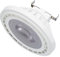 YBRAVO Bombilla G53 DC12-24V 15W 1500LM Foco AR111 G53 lámpara no Regulable (Color : 2700K)
