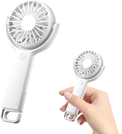 Mini 5-Speed Handheld Fan With 7 Blades - 180° Adjustable Portable USB Electric Personal Device for Indoor Outdoor Travel Camping - for Women and Men