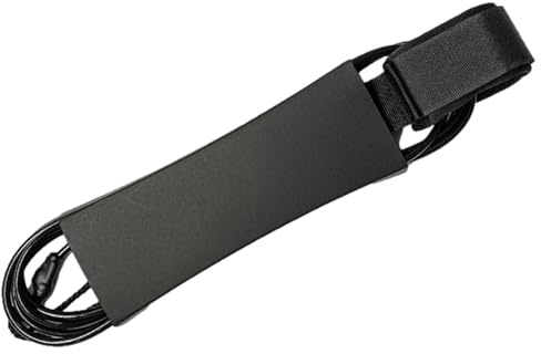 Surfbrädkoppel, 10 fot rakt för surfbräda, 6 mm benrep, shortboard-benrem, säkerhetskoppel för skimboard, fiskbrädkoppelrem, koppel