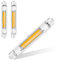 Hsientpe Lampadina R7S LED 118mm Dimmerabile, Lampadine LED R7S 30W 3000K Bianca Calda 3000LM, Equivalenti a 300W Lampada Alogena, Angolo 360, Nessun Sfarfallio Lampada, Confezione da 2