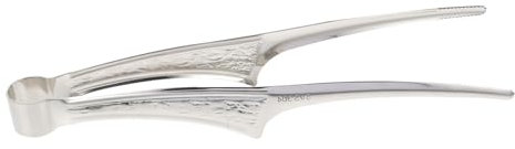 OKUMEYR 1 Stück Grillzange Kochzange Grillklammer Brotbackwerkzeug Hitzebeständig Und Rostfrei