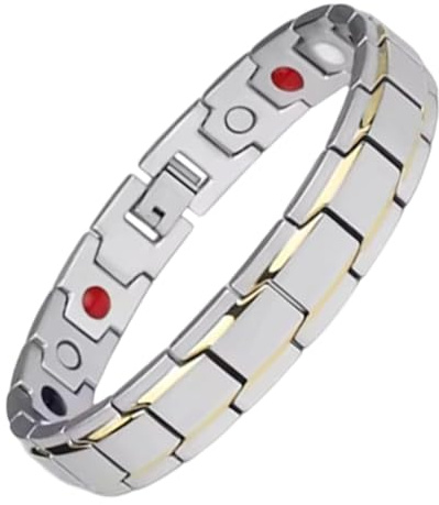 Magnetiskt armband - handledsberlock med stark magnet | starka magnetiska armband för män | för far, pojkvän, farfar, granne, son, make, familj, vänner, medarbetare, jul