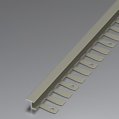 Champagne aluminium laminat trat remsa, 90 cm, 3 stycken, flexibel flo och vägg Ed trim och rostfri kakelprofil, 18 mm tjocklek för sömlös gångjärn