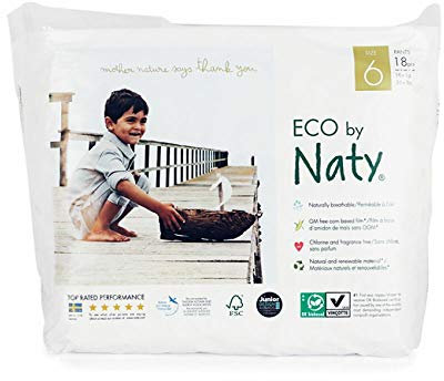 Windel Nr. 6 Naty 16+ kg, 18 Stück