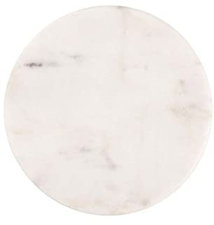 BUTLERS 6er Set Untersetzer Marmor rund 10cm aus Marmor -MARBLE- Tischuntersetzer für Kaffeetassen, Weingläser, Trinkgläser | moderne Tischdeko, Gläser, Geschirr & Küche Accessoires