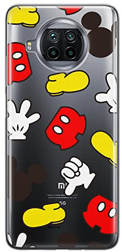 Ert Group Funda para teléfono móvil Xiaomi MI 10T Lite/REDMI Note 9 Pro 5G Original y con Licencia Oficial de Disney con diseño Mickey 046, parcialmente Transparente