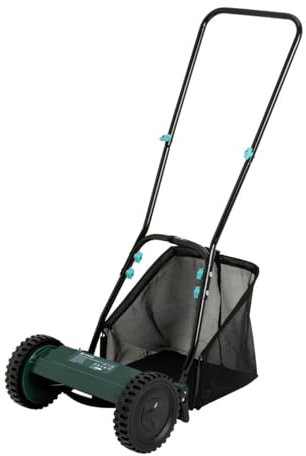 McGregor 30cm Wide Cylinder Manual Hand Push Lawnmower