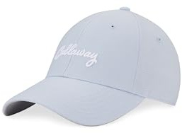 Callaway Gorro con imán de Puntada para Mujer (Blanco/Ciruela roja)