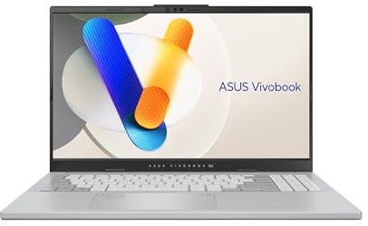 ASUS Vivobook Pro 15 OLED N6506MV-MA055W - Ordenador Portátil 15.6 3K 120Hz (Intel Core Ultra 9 185H, 16GB RAM, 1TB SSD, NVIDIA RTX 4060 8GB, Windows 11 Home) Plata Fría - Teclado QWERTY español