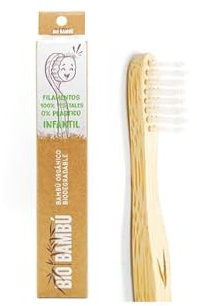 Cepillo de dientes manual de la marca BIOBAMBÚ ideal para Unisex adulto