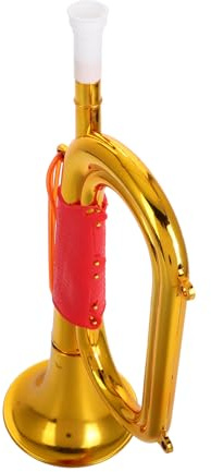 VICASKY Trompette Musicale pour Enfants – Mini-cor en Plastique pour Enfants Dâge Préscolaire Clairon avec Son Puissant Jeux De Rôle Et Représentations sur Scène