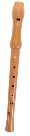 UPKOCH Wooden Recorder Instrument and Great for Practice Sessions Easy to Play with Eight Hole Design Portable Wind Instrument for Adults and Kids for Early Education