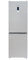HYE 60/40 Tall Fridge Freezer, 409L Freestanding Frost Free Fridge-Freezer in Silver, 59.5cm Wide, 3 Shelves, Quiet 41dB, 267L Refrigeration - Ideal for Modern Kitchens - RF01FF409S03
