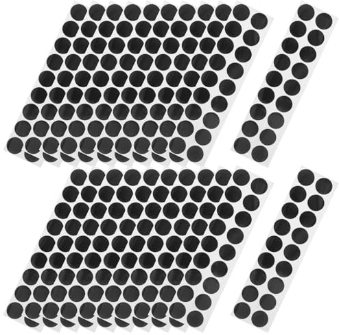 50 Feuilles Autocollants de Cible Ronds Auto-adhésifs | Feuilles Portables, Impression Nette, Étiquettes Pratiques pour Usage Sportif