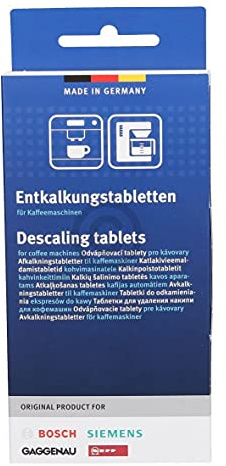 eVendix Bosch 00311974 - Pastillas descalcificadoras para cafeteras (3 unidades)
