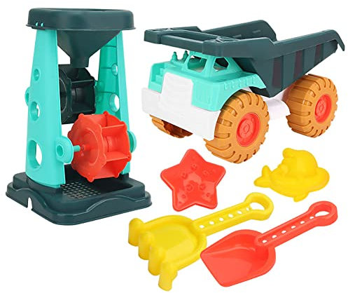 JAWSEU Jouets de Sable pour Enfants, Kit de Jeu de Plage Enfant avec Seau Plage, Pelle Râteaux, Animal Moules à Sable Jouet de Plage Jeu de Sable Jouet D'été Seau pour Garçons Et Filles