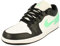 Nike W Dunk Low Basketballschuhe für Erwachsene, Unisex, Weiß, Schwarz und Hellgrün, Größe 42, Weiß/Schwarz/Grün, 45,5 EU, Weiß Schwarz Grün Glow, 45.5 EU