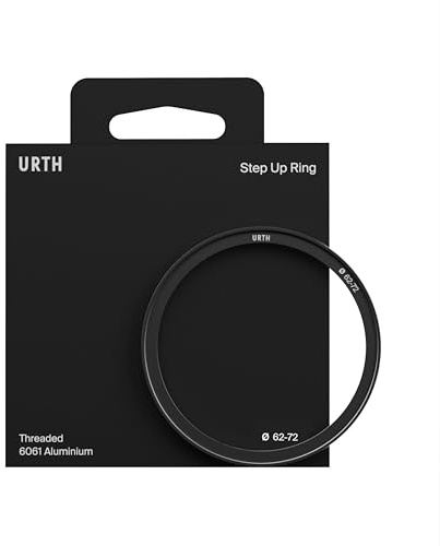 Urth 62-72 mm Step-Up Ring Objektivadapter - Attach 72 mm Threaded Filters to 62 mm Linsen befestigen