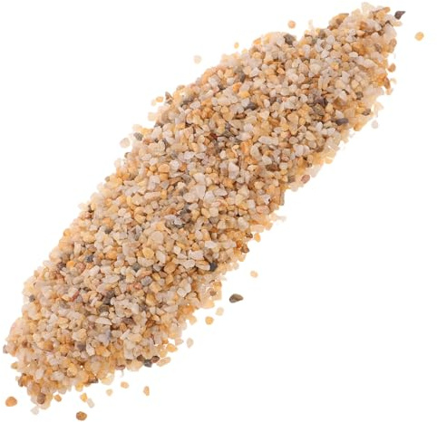 OSALADI Gravier Décoratif pour Aquarium 500 G Pierres Naturelles pour Aménagement Paysager D’Aquarium Sable pour Mini-Aquarium Gravier D’Aquarium Compatible Eau Douce et Eau de Mer