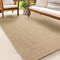 the carpet Kansas - robuster In- und Outdoor Teppich im natürlichen Jute-Look, wetterfest, geeignet für Terrasse und Garten, ca. 60 x 90 cm