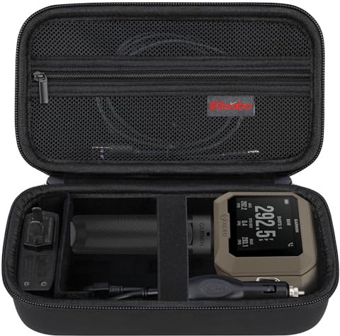 Elonbo Tragetasche für Garmin Xero C1 Pro Ballistic Precision Chronograph, Range Shooting Chronograph Reisetasche, Xero C1 Pro Chronograph Aufbewahrungshalter. Schwarz