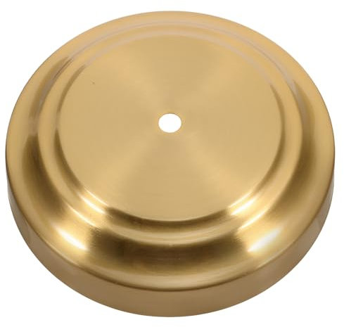 jojofuny Base Per Lampada Da Tavolo Dorata In Piastra Di Ferro Fai Da Te