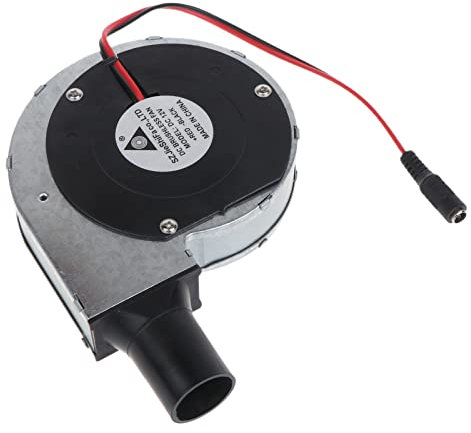 Ventilatore per barbecue 12 V 12 V 1,9 A 5000 r/min, ventilatore d'aria 110 x 117 x 28 mm per avviamento a carbone