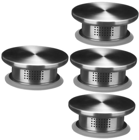 Garneck 4pcs Pitcher Lid Jug Cover for Tea and Beverage Carafe Effortless Strainer Double Water Outlet Easy to Clean Accessory for Home Kitchen Use