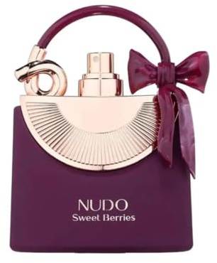 Nudo Sweet Berries Eau de Parfum 80ml - Fruity Floral Perfume for Women - Long Lasting EDP with Notes of Red Berries, Rose & Musk Elegant Daily Wear Fragrance