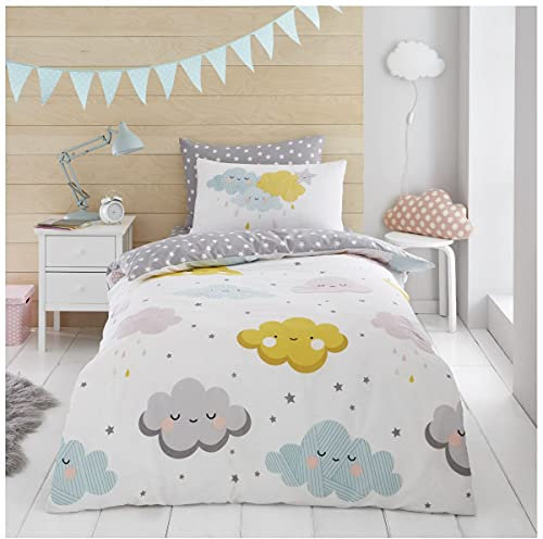 Fundas de edredón o Cortinas Ajustables para Dormitorio, tamaño Individual, de fácil Cuidado