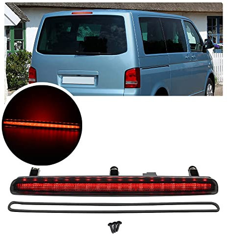 Dritte Bremsleuchte für Volksw.agen Transporter T5 Caravelle 7H Multivan MK V hinten mittig hohe Montage Drittes Bremslicht