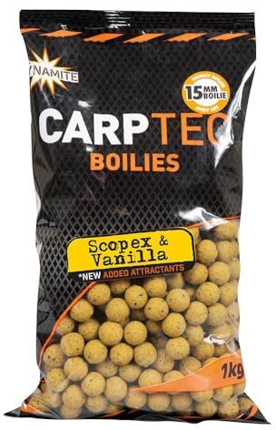 Dynamite Baits Carptec Boilies Scopex & Vanilla