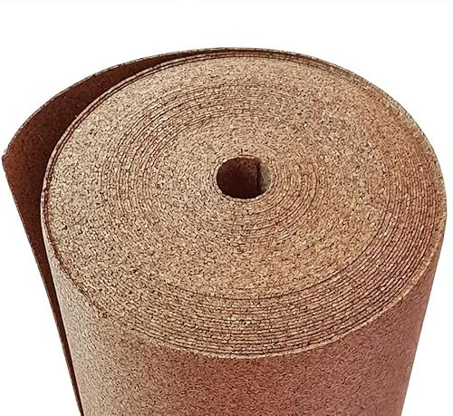 Rollkork Trittschalldämmung 2 mm, Länge 10 m
