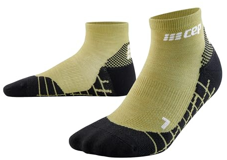 CEP Light Merino Low Cut - Calzini da trekking, Oliva, L
