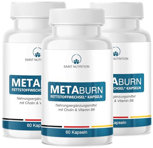 NEU: META BURN - schnell & endlich, Kapseln mit hochwertige natürliche Inhaltsstoffe für Frauen + Männer - 180 Kapseln