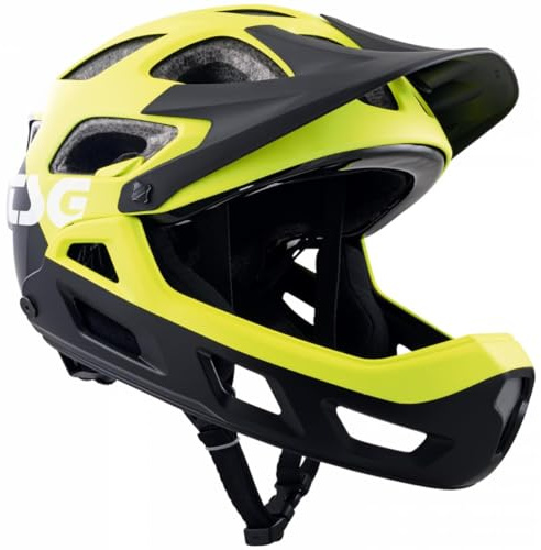 TSG Kids Downhill MTB-Helm Seek FR Schwarz Gr. XXS/XS