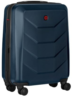 WENGER Prymo Valigia Rigida, Trolley da Cabina, Bagaglio a Mano, 36 (43) l, Serratura, Uomo Donna, Viaggi Vacanze