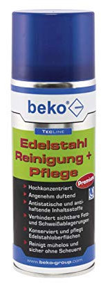 Beko TecLine Edelstahl Reinigung + Pflege 400 ml