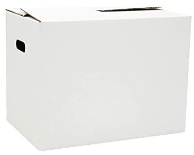 Umzugskartons.store - Blanco Umzugskartons - Profi Umzugskartons - 10 Stück - Selbstschließend - Doppelwellkarton (10)