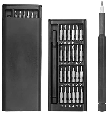 CTDMJ Feinmechaniker Schraubendreher Set Uhrmacherwerkzeug Set Mini Feinmechaniker Werkzeug Set 25 in 1 Magnetische Präzisionsschraubendreher Reparatur Werkzeug Set für Handy, ipad,Tablet, Brille,Uhr