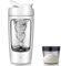 Elektrischer Shaker 650ML, Automatischer Protein Mixer mit USB-C Wiederaufladbar und Pulverfach, Protein Shaker Bottle für Proteinshake und Mahlzeit Ersatz Shakes (Weiß)
