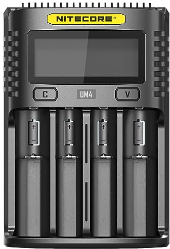 Nitecore Unisex UM4 Kamerazubehör, Schwarz, L: 159 x l: 107 x H: 41