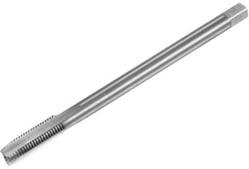 sourcing map Metric Thread Tap M8x1 H2 150mm Extra Long Straight Flute | Straight Flute Screw Thread Milling Machine Taps Threading Tapping Repair Tool
