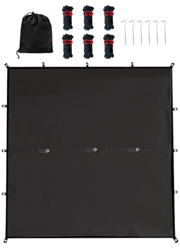 Tappeto da pavimento per tenda – Tappetino impermeabile portatile | Tappeto portatile riutilizzabile per attività all'aperto avventura