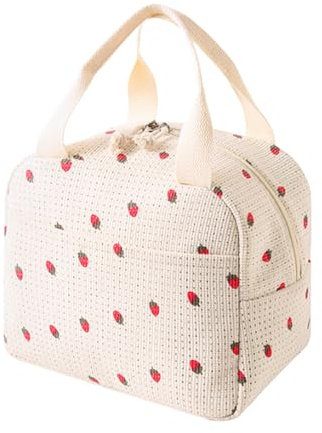 GWAWG Lunch Bag for Women,Insulated Cooler Lunch Bag for Girls Adults,Cute Reusable Lunch Box Tote Bag for School Days,Commutes,Picnic