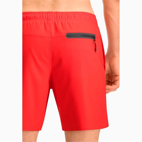 PUMA Shorts 100000031 Trajes de baño, Rojo, L Hombre