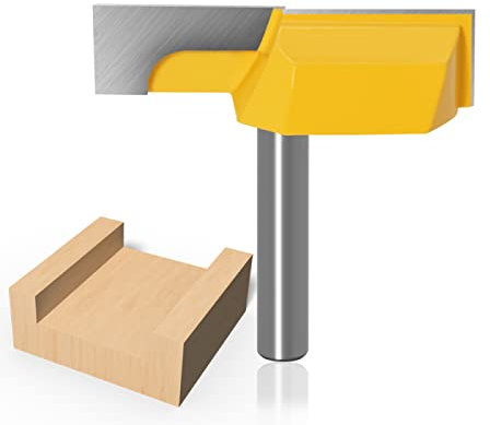 Cleaning Bottom Router Bits With 8mm Shank,2-1/4 Cutting Diameter For Surface Planing Router Bit