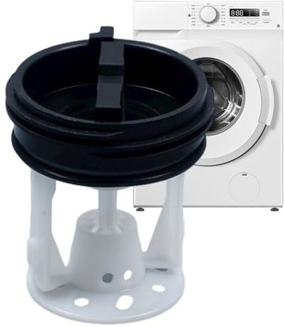 Junta bomba de drenaje, tapa bomba de drenaje lavadora, filtro pelusa bomba de drenaje, tapa junta bomba de drenaje lavadora - filtro pelusa, pieza de repuesto para bi