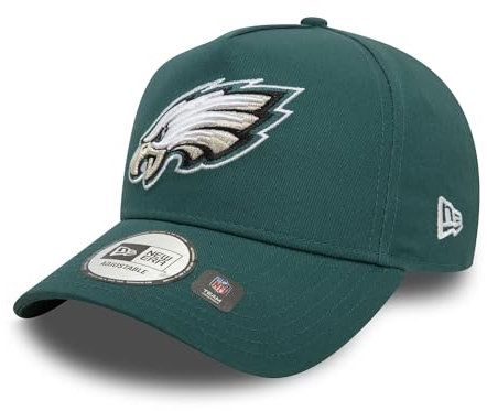 New Era NFL Philadelphia Eagles Cap Truckerkappe Hut Verstellbarer Verschluss American Football grün - One-Size